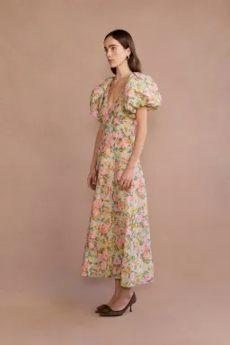 Lovaan Lorna Dress Sienna Floral Size 14 for rent on The Volte - image 3