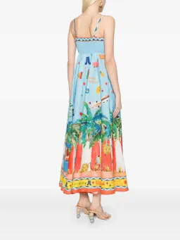 ALEMAIS All Aboard Midi Sundress Size 10 Au for rent on The Volte - image 3