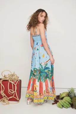 ALEMAIS All Aboard Midi Sundress Size 10 Au for rent on The Volte - image 14