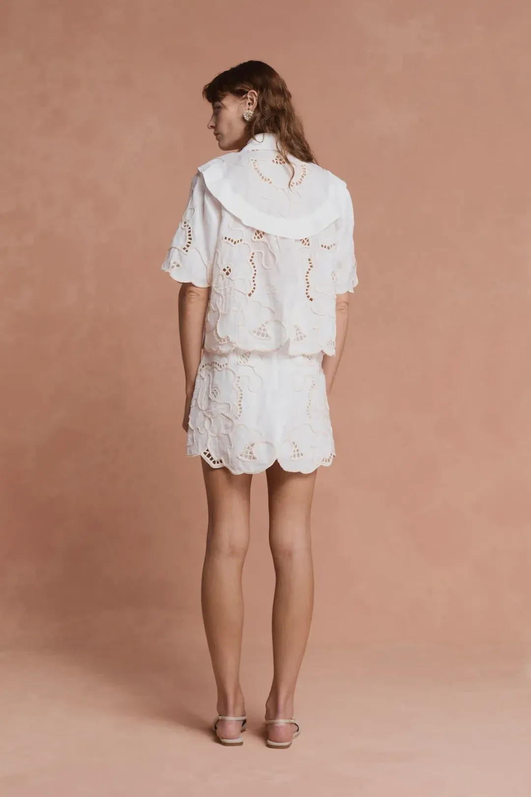 Lovaan Milicent Top White Size 14 for rent on The Volte - main image