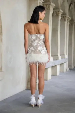 ELIYA THE LABEL Josie Dress XS White for rent on The Volte - image 4