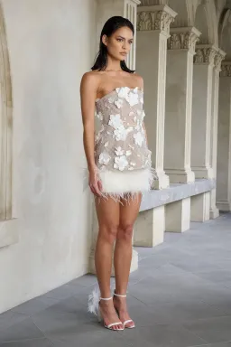 ELIYA THE LABEL Josie Dress XS White for rent on The Volte - image 3