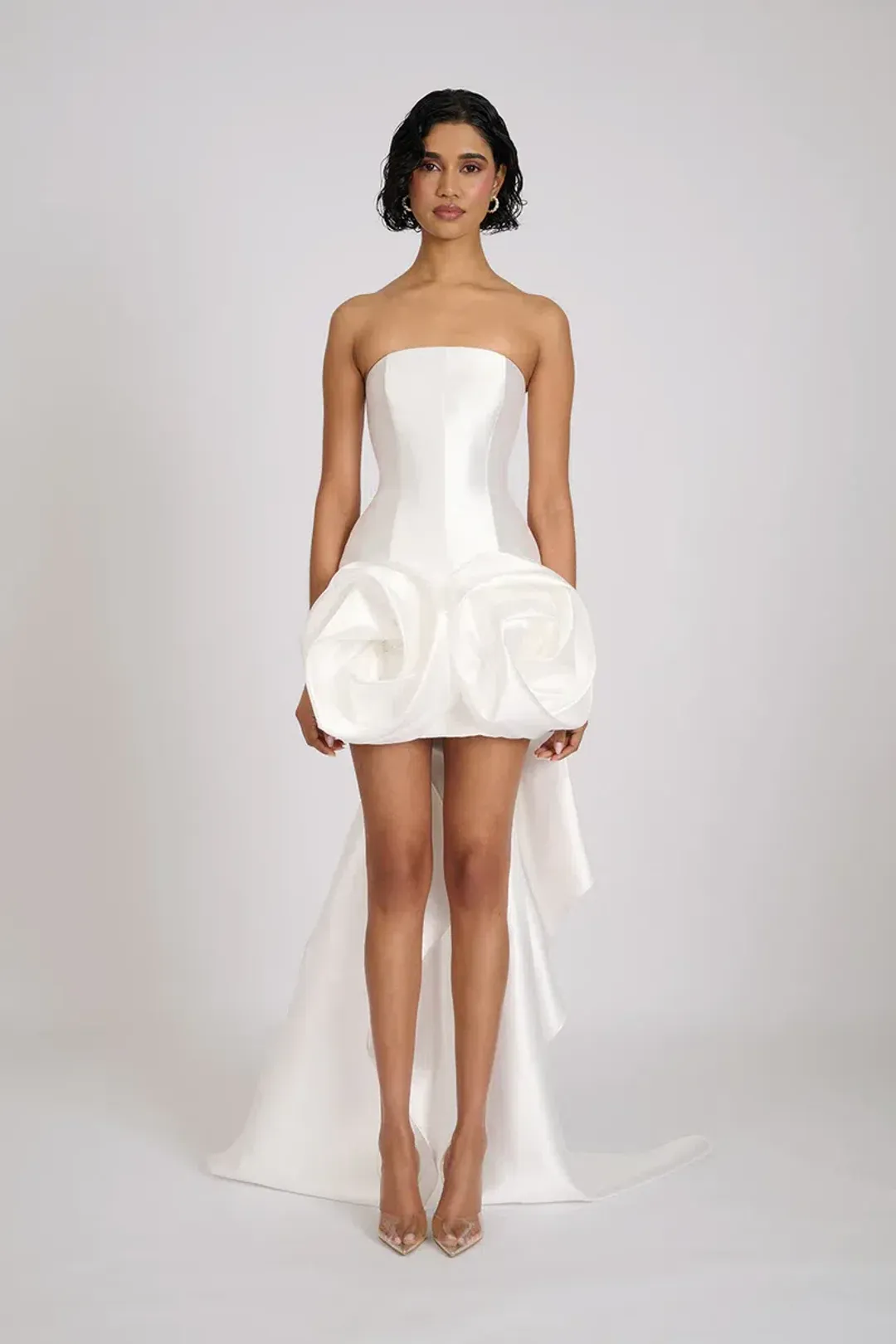 ELIYA THE LABEL Chloe Dress | White XS for rent on The Volte - main image