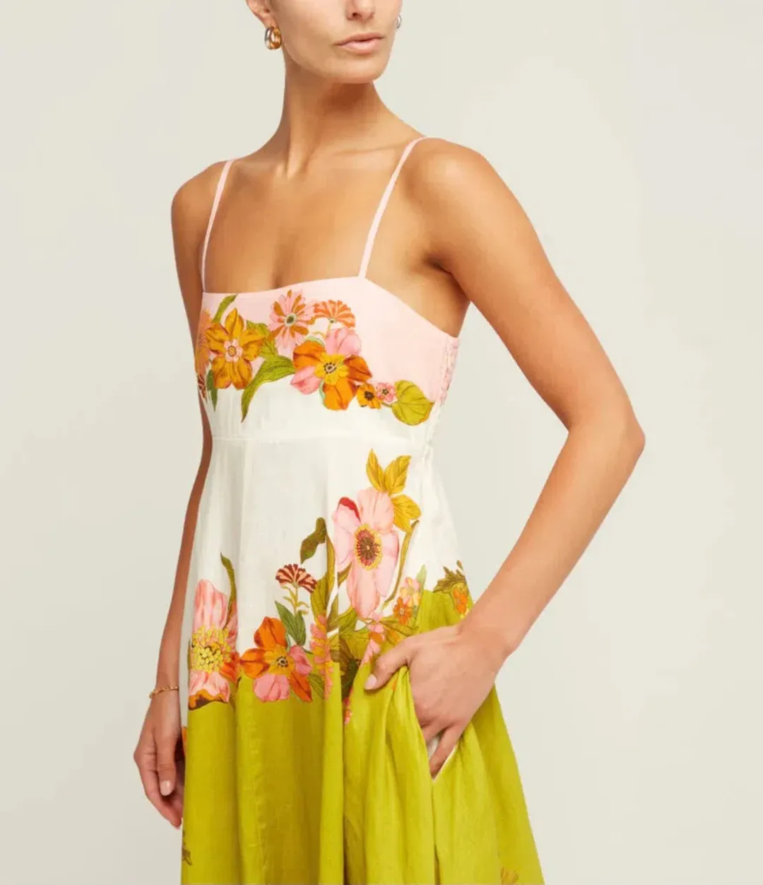 ALEMAIS Silas Sundress Multi 10 AU for rent on The Volte - main image