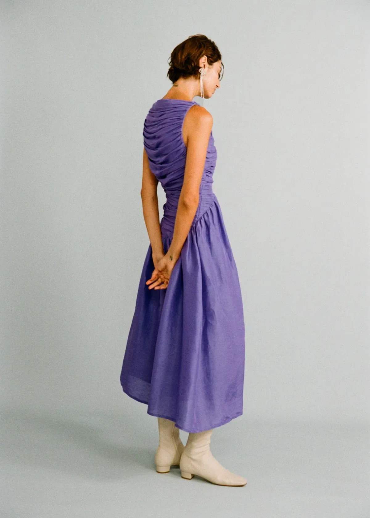 Lovaan Val Dress Iris Size 12 - Image 3