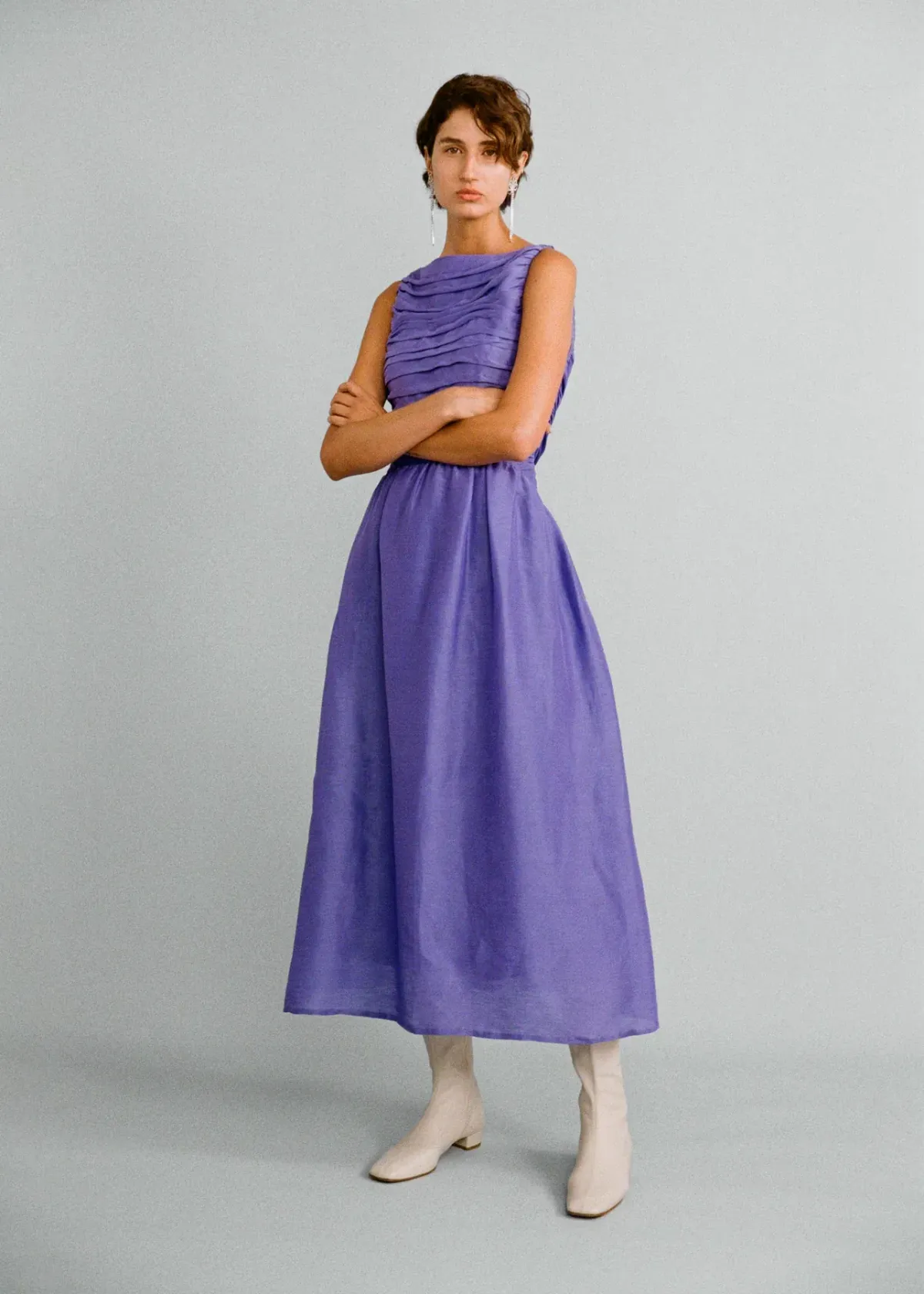 Lovaan Val Dress Iris Size 12 - Image 1