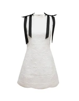 Lovaan Lena Dress White Size 12 for rent on The Volte - image 4