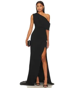 Elliatt Isadora Off the Shoulder Maxi Gown in Black Size XXL / 16 for rent on The Volte - image 2