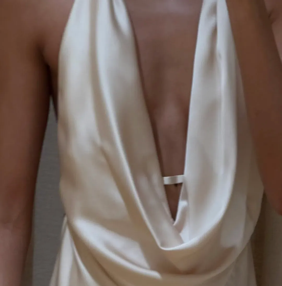 Manning Cartell Charmed Cowl Slip Dress Champagne Size AU 6 for rent on The Volte - main image