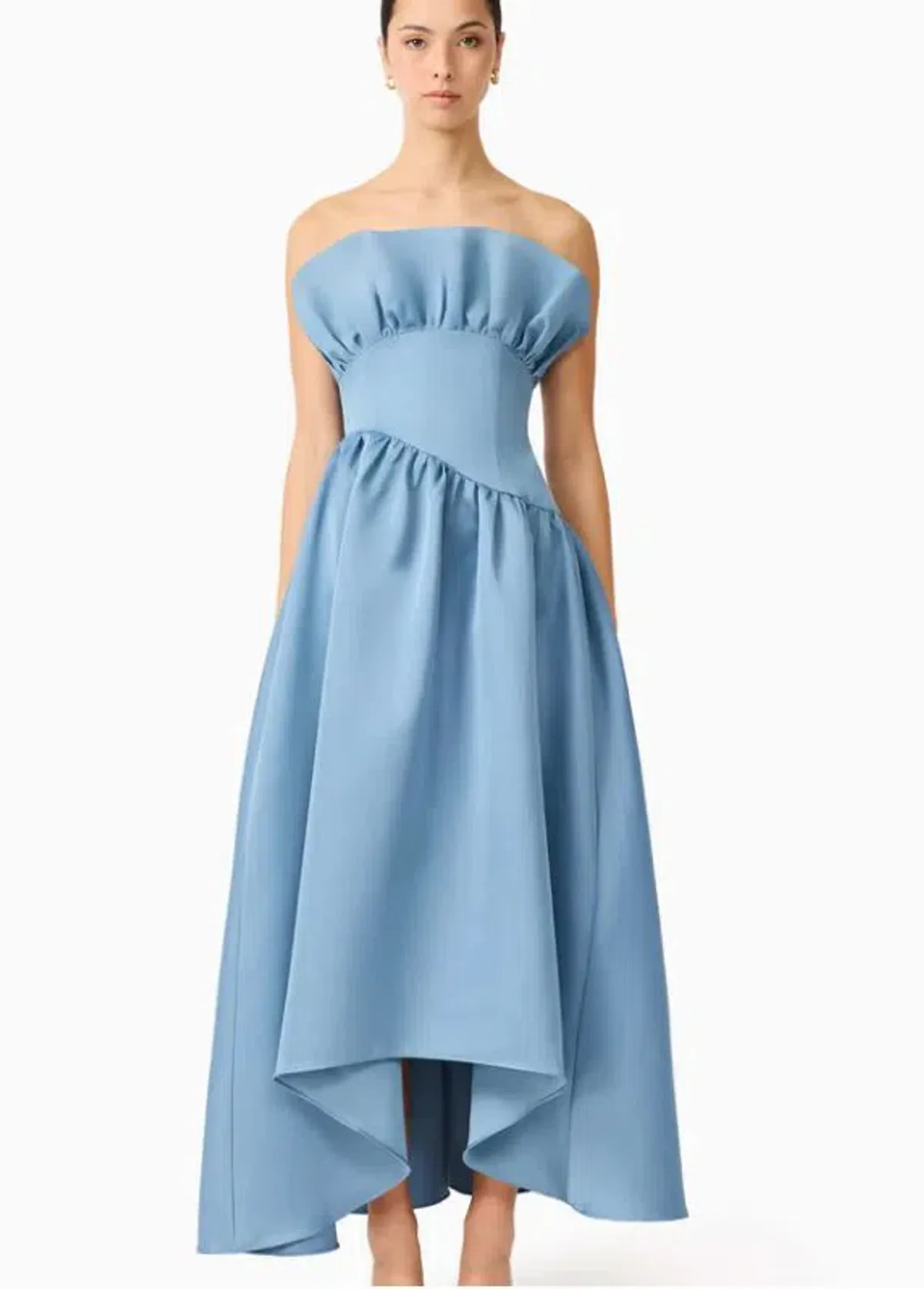 Elliatt Laurel Dress in Steel Blue Size M/10 - Image 1