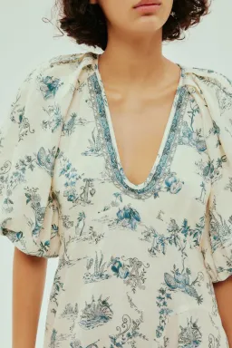 ALEMAIS Casa Midi Dress Print 8 AU for rent on The Volte - image 16