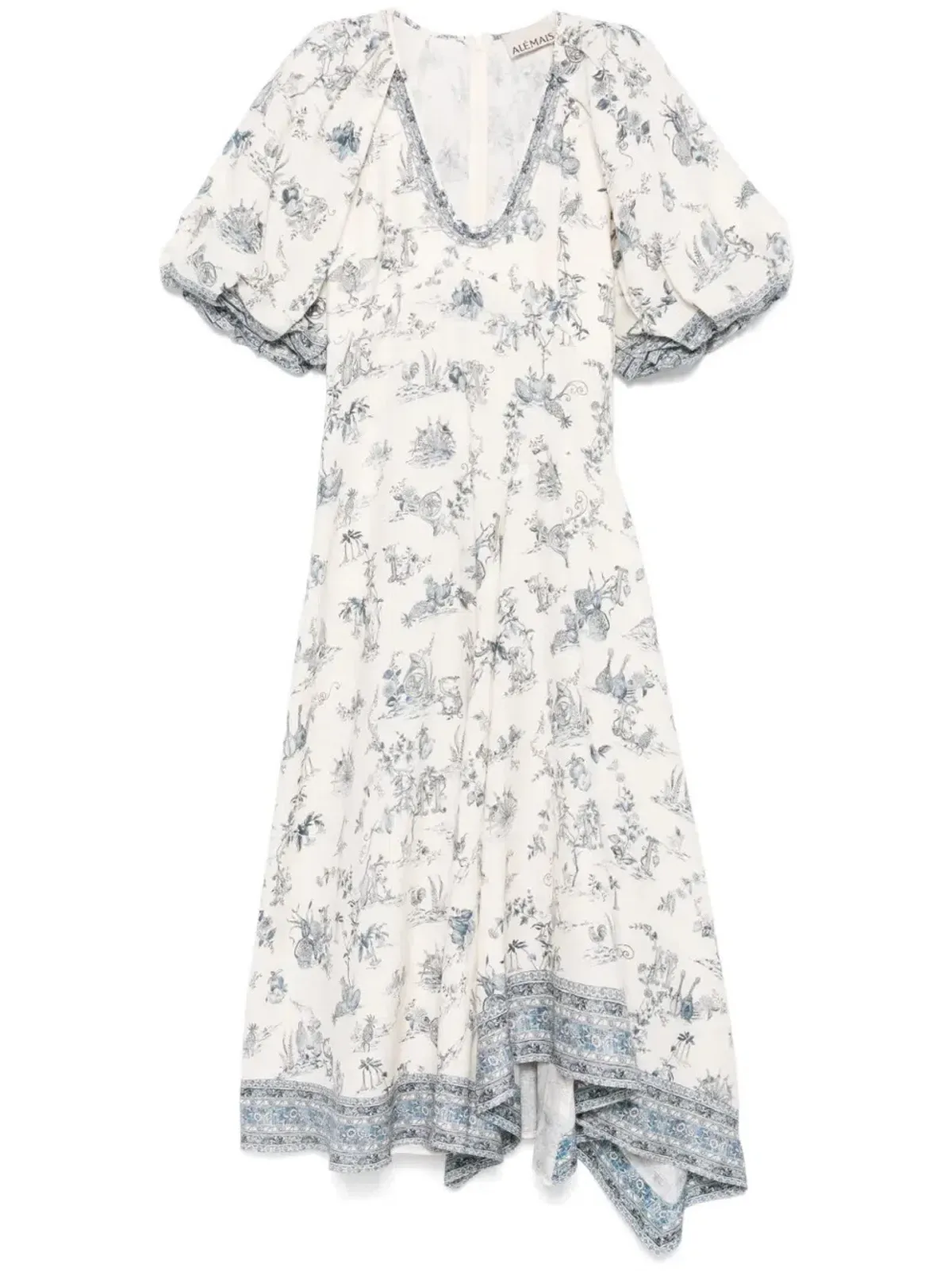 ALEMAIS Casa Midi Dress Print 8 AU - Image 13