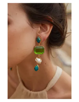 Christie Nicolaides Camellia Earrings for rent on The Volte - image 1