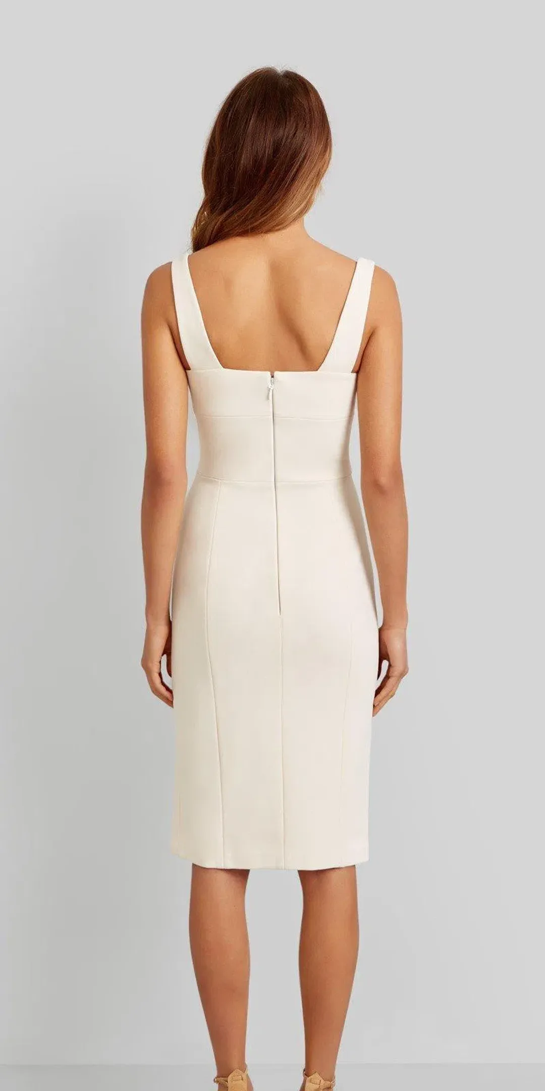 KOOKAI Martina Dress in Bone Size 38 for rent on The Volte - main image