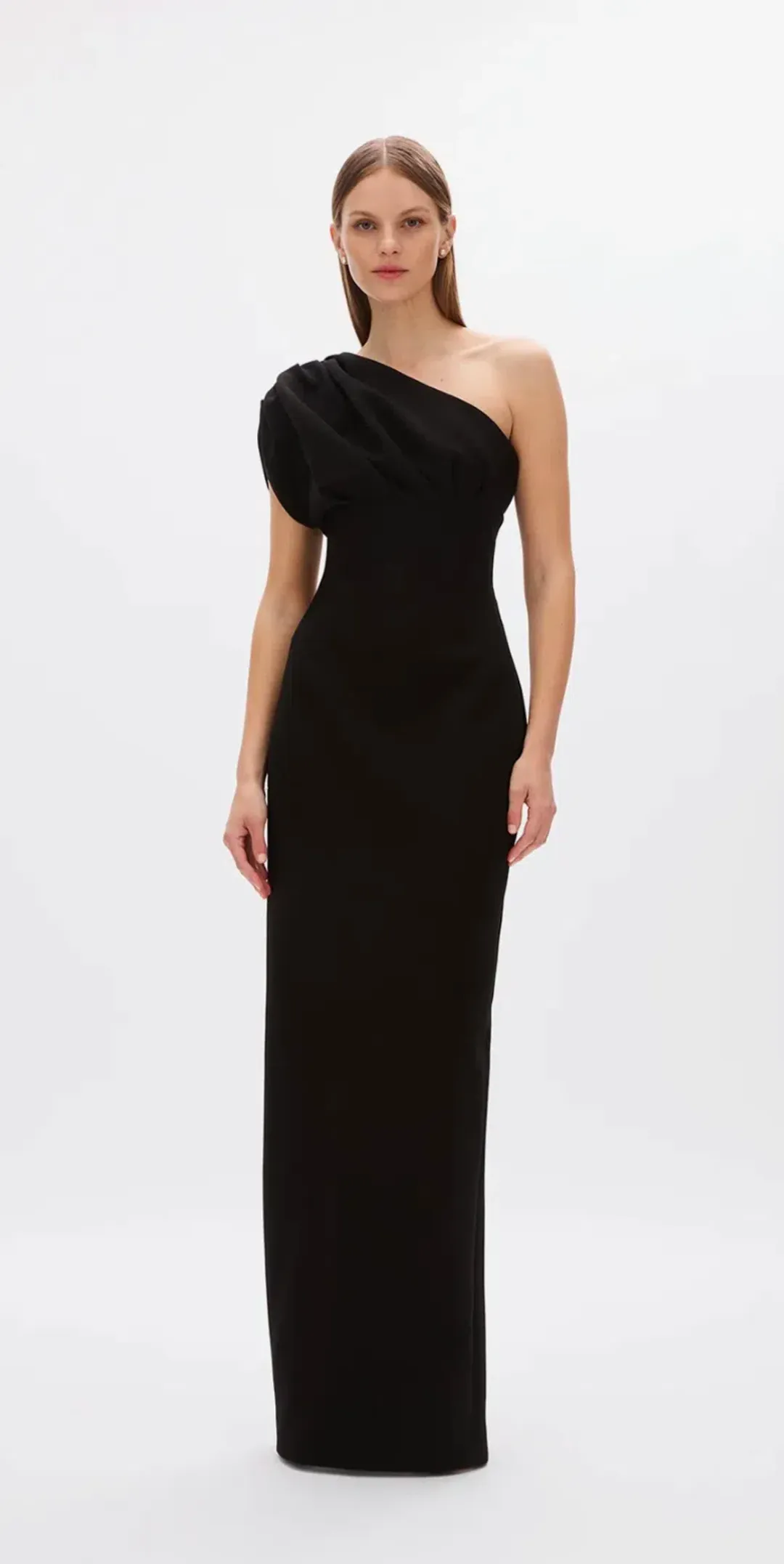 Rachel Gilbert Winnie Gown Black size AU12 for rent on The Volte - main image