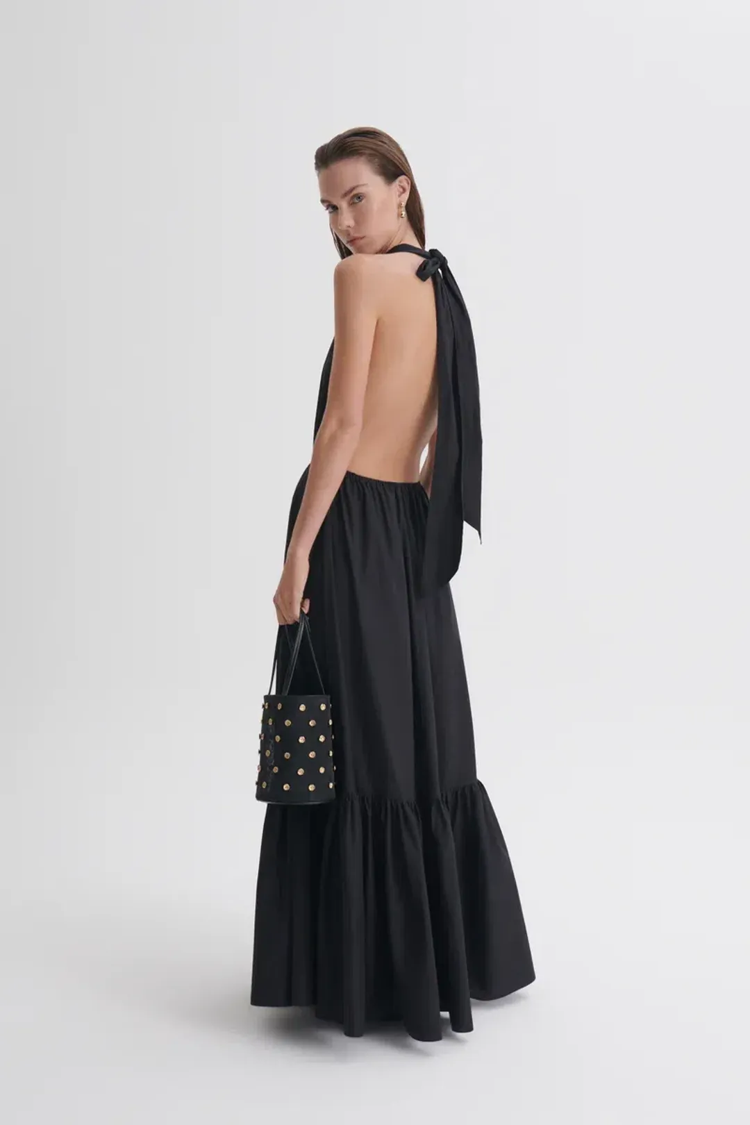 Scanlan Theodore Parachute Cotton Halter Dress Size 10 for rent on The Volte - main image