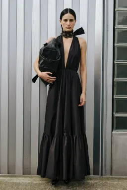 Scanlan Theodore Parachute Cotton Halter Dress Size 10 for rent on The Volte - image 2