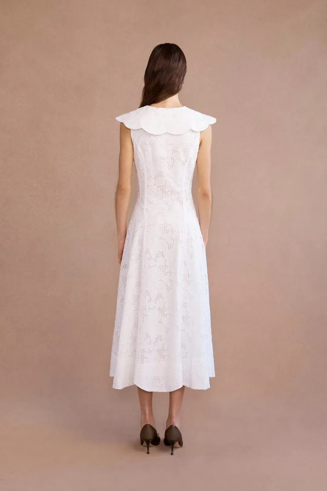 Lovaan Rhia Dress White Size 12 for rent on The Volte - main image