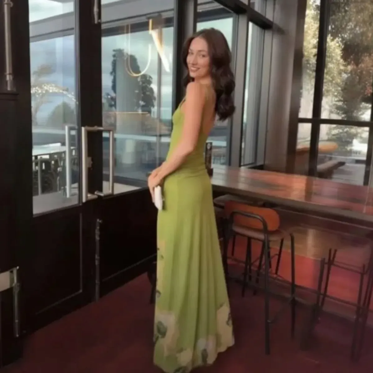 Bec & Bridge Citrina Maxi Dress in Aniya Size 10 - Image 3