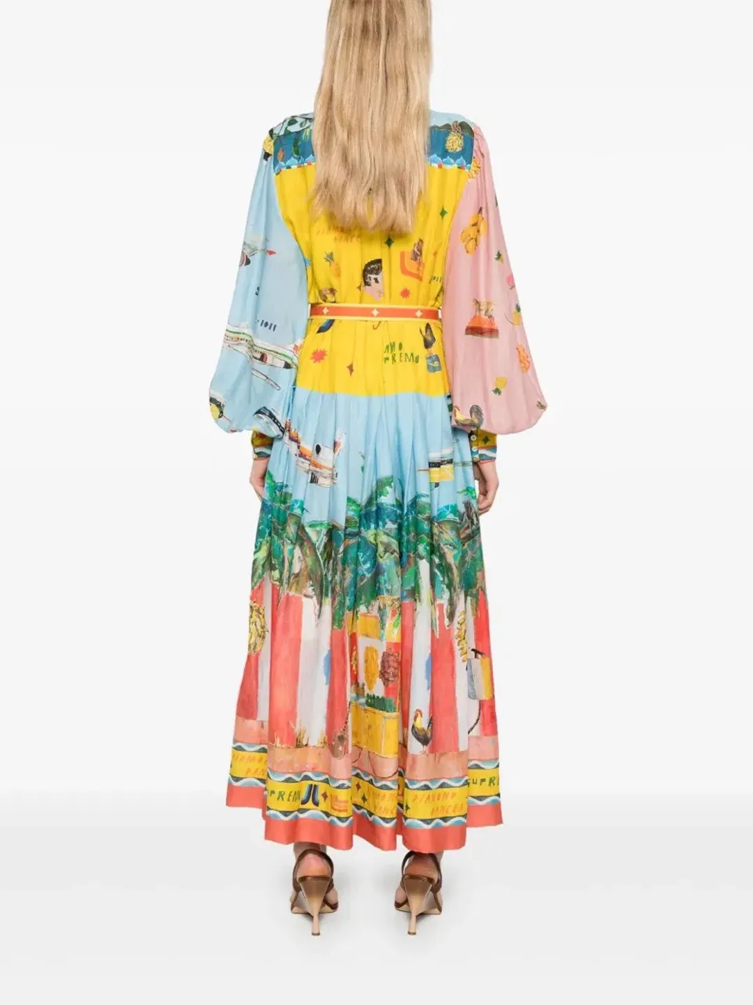 ALEMAIS All Aboard Shirtdress Size 6 AU for rent on The Volte - main image