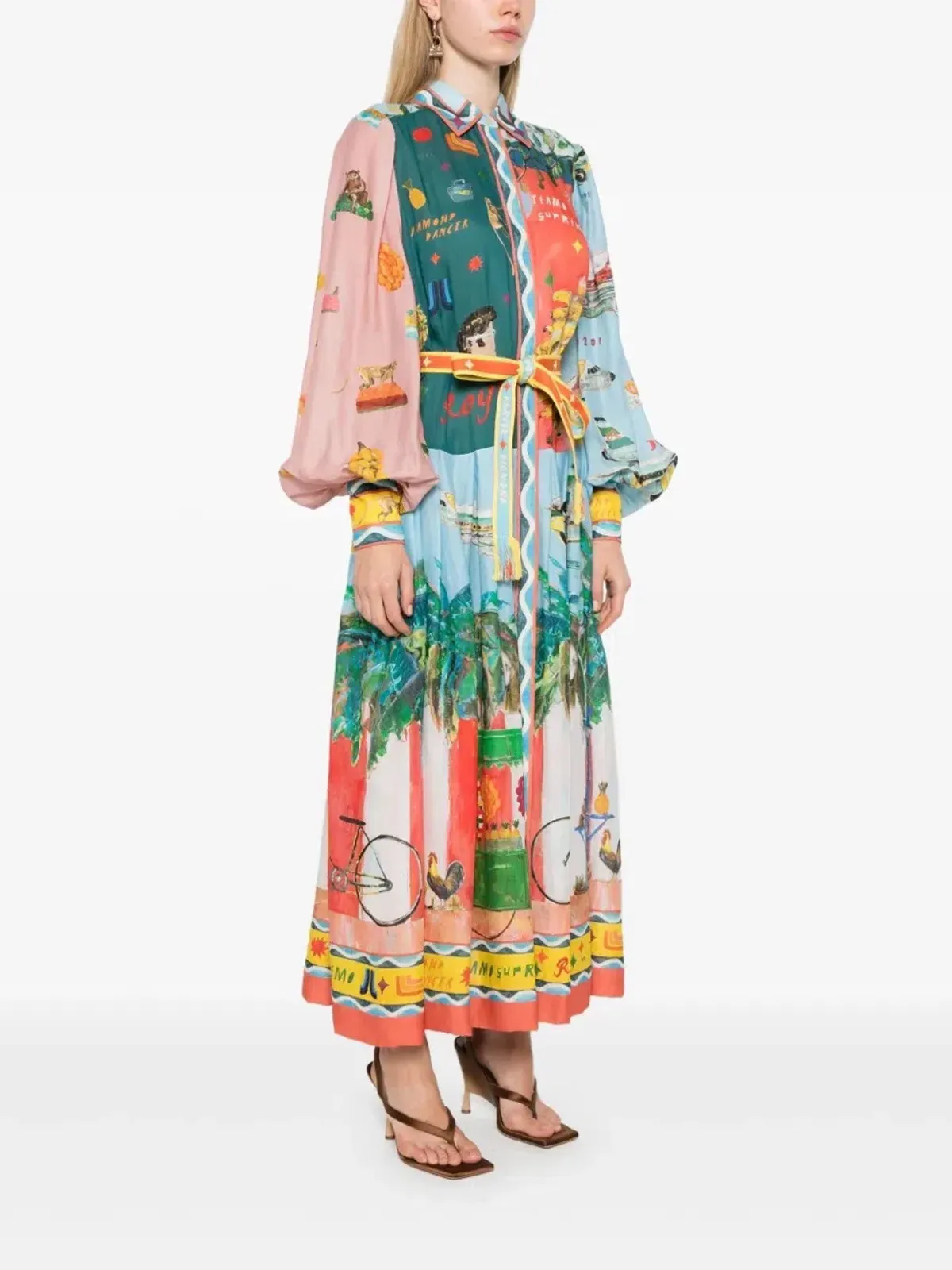 ALEMAIS All Aboard Shirtdress Size 6 AU - Image 2