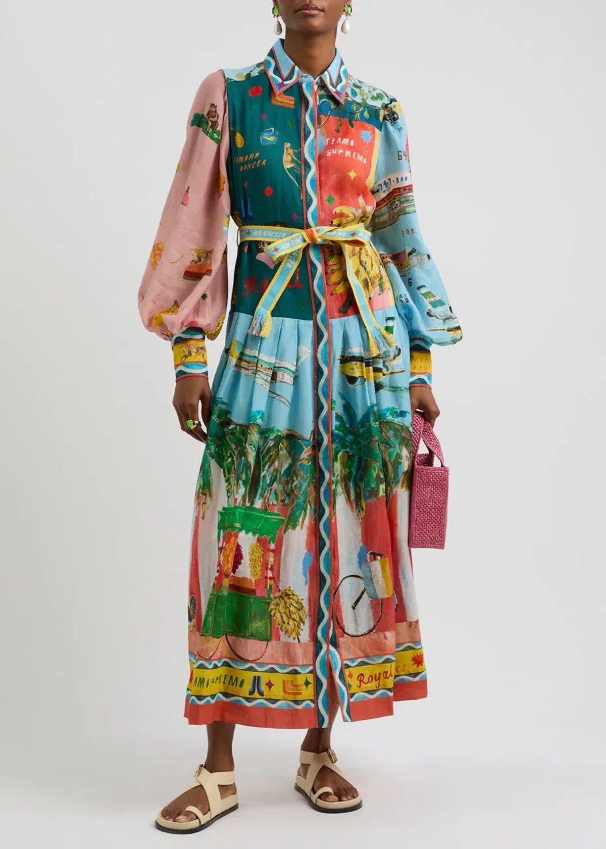 ALEMAIS All Aboard Shirtdress Size 6 AU - Image 6