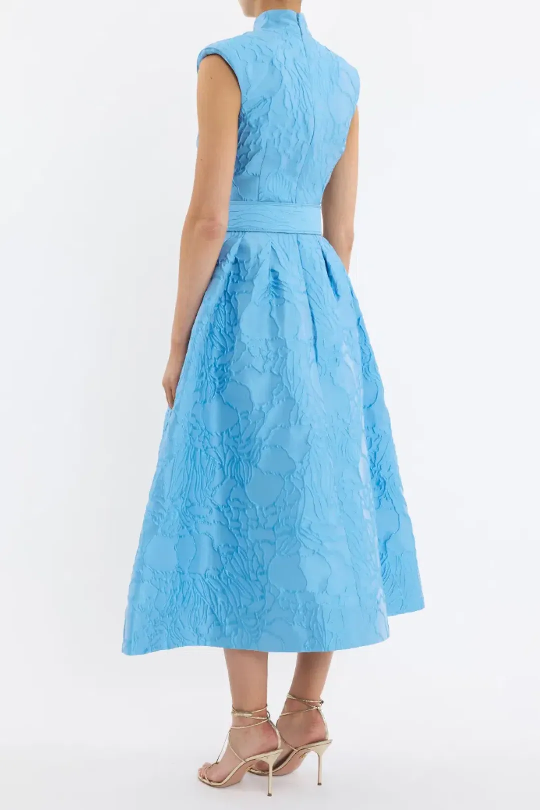 Rebecca Vallance Aegir Midi Dress; size 10 for rent on The Volte - main image