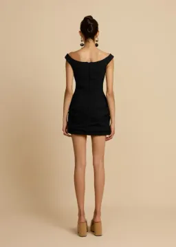 Arcina Ori Avery Mini Dress Black Size XS / AU 6 for rent on The Volte - image 4