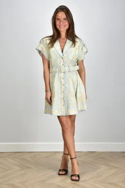 Zimmermann Acacia mini shirt dress size 4/ AUS 16 for rent on The Volte - image 2