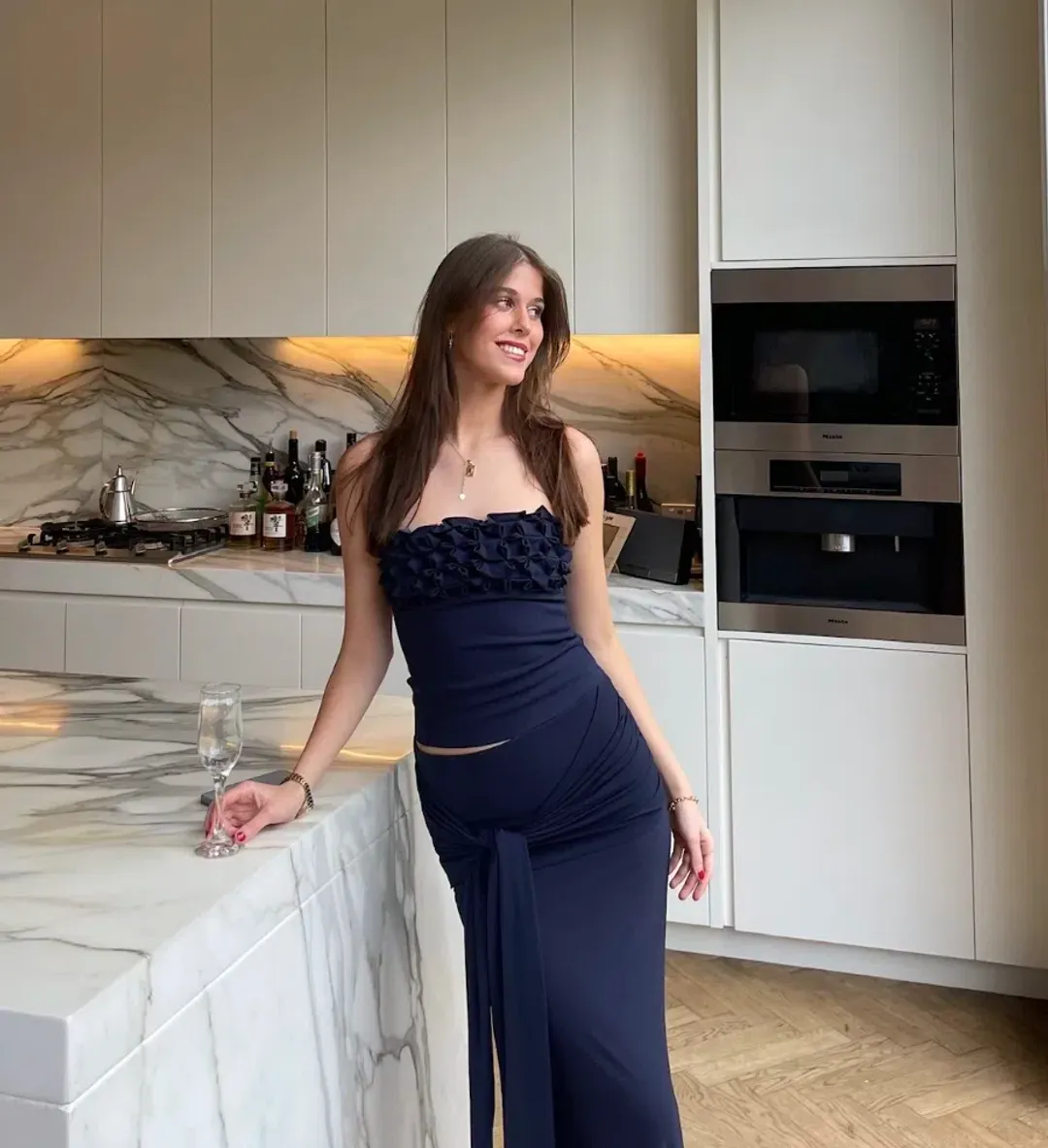 Ance Gria Jude Set Navy Size XS for rent on The Volte - main image