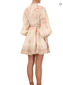 Zimmermann Illuminate Buttoned Mini Dress. Size 3 for rent on The Volte - image 2