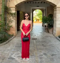 Asta Resort Red Delilah Dress Rossa for rent on The Volte - image 1