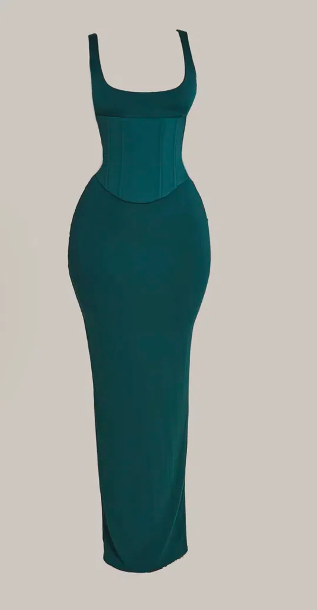Mars The Label Sandra Scoop Maxi Teal Size 8 for rent on The Volte - main image