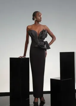 Eliya the Label Auri Gown black XS for rent on The Volte - image 2