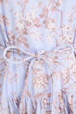 Zimmermann RUFFLED FLORAL PRINT CREPE MIDI size 0 / 8 for rent on The Volte - image 3