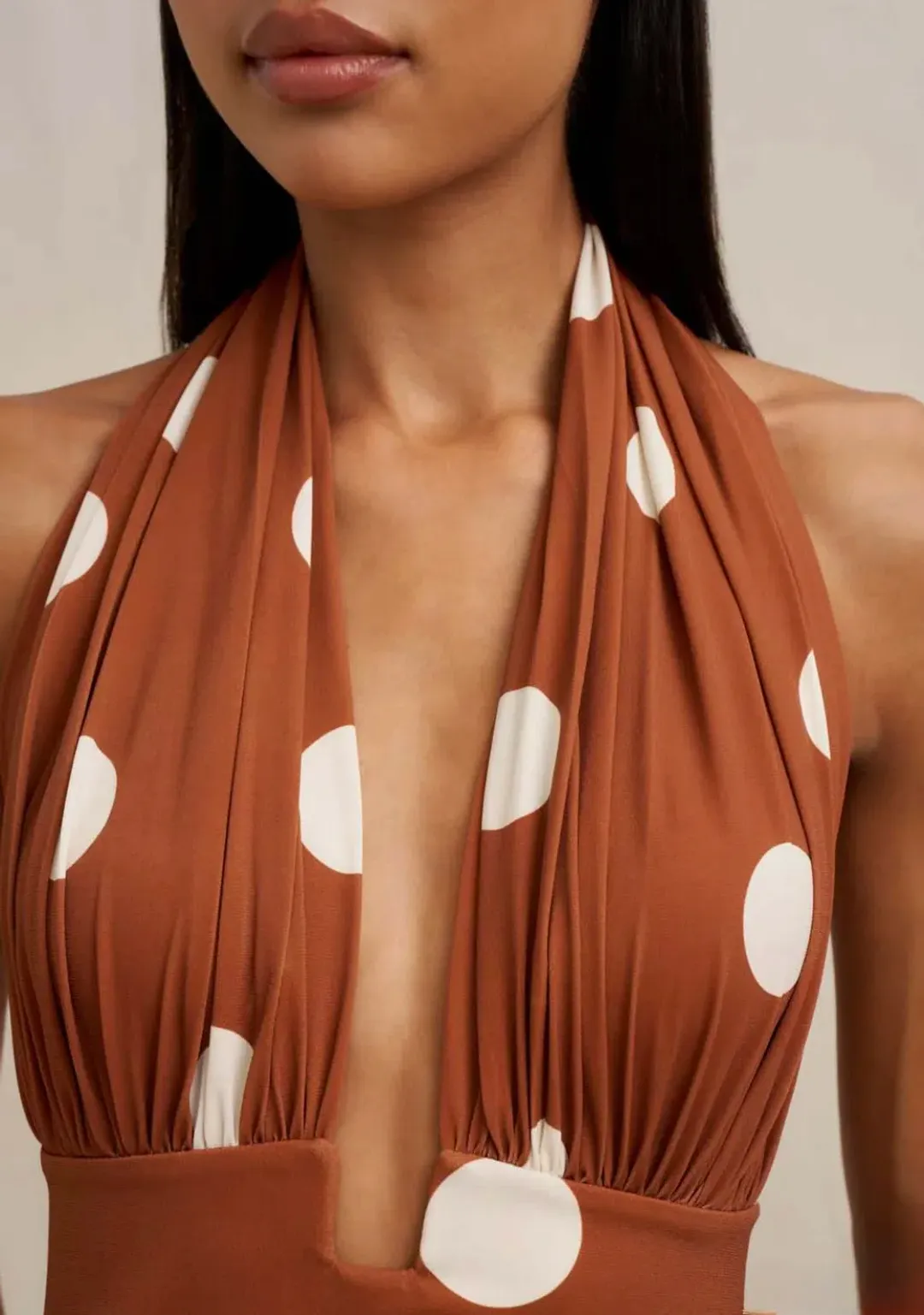 By Johnny PALOMA POLKA ANKLE DRESS Size 8 for rent on The Volte - main image