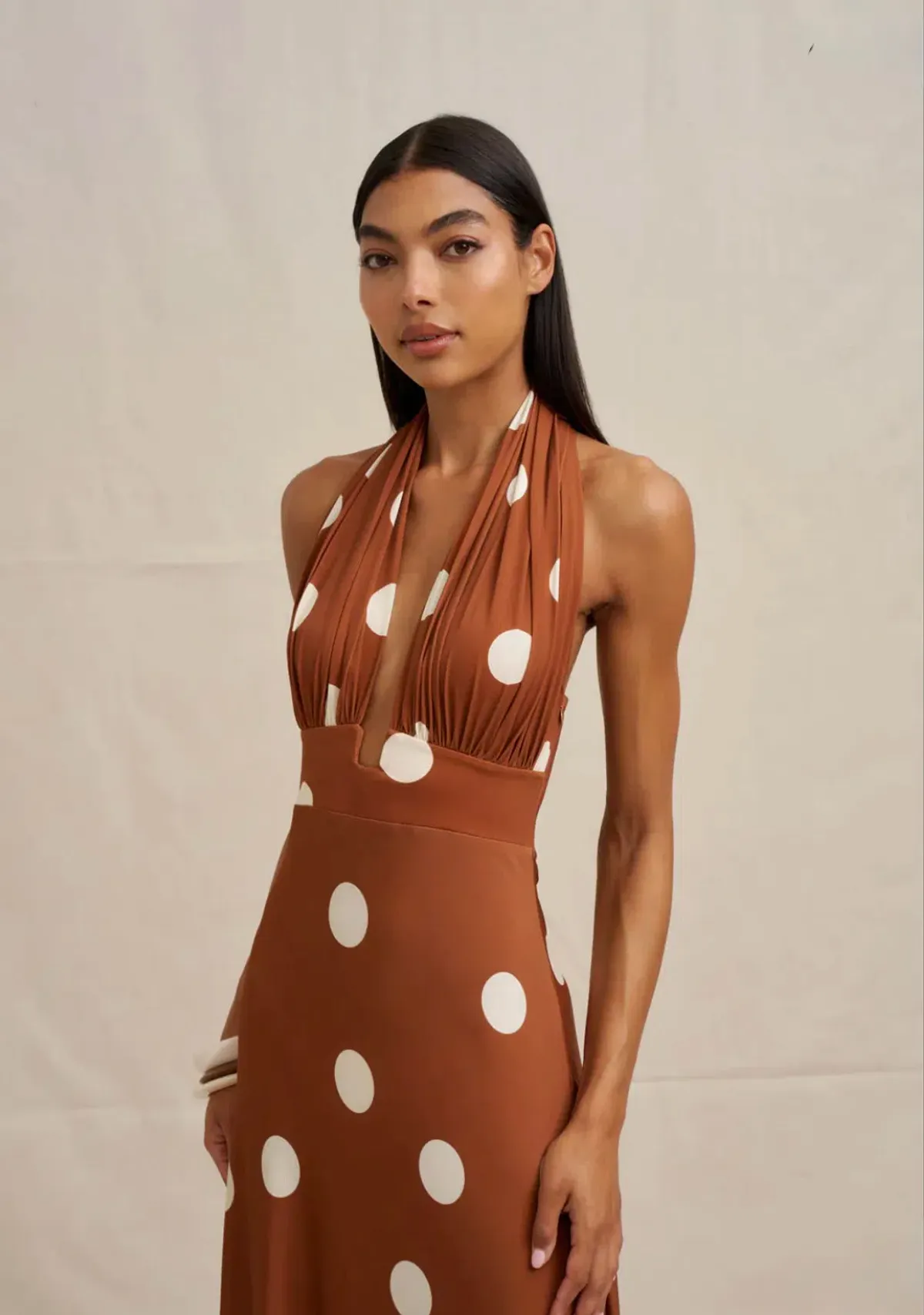 By Johnny PALOMA POLKA ANKLE DRESS Size 8 - Image 2