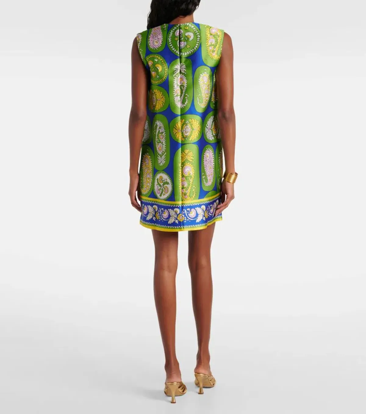 Alémais Gina Mini Dress Print Size 8 - Image 1