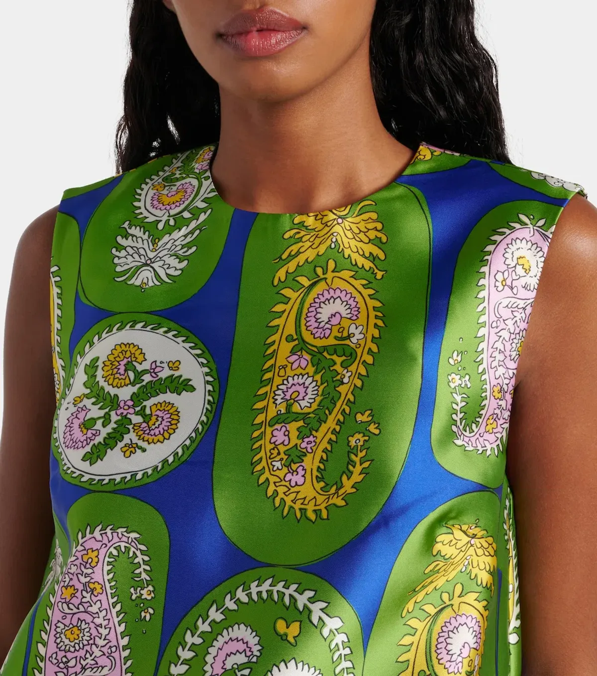 Alémais Gina Mini Dress Print Size 8 - Image 3