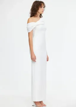 Acler White Williamston Midi Dress - Size 12 for rent on The Volte - image 4
