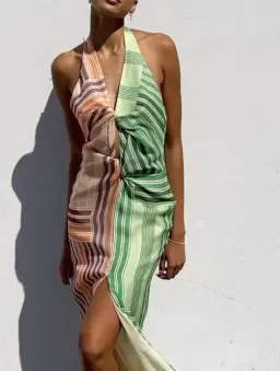 Sir the Label Marisol Midi Dress - Size 4 (12) for rent on The Volte - image 1