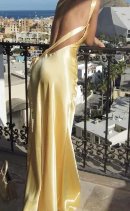 Arcina Ori Monqiue Dress Sunshine Small/8 for rent on The Volte - image 3