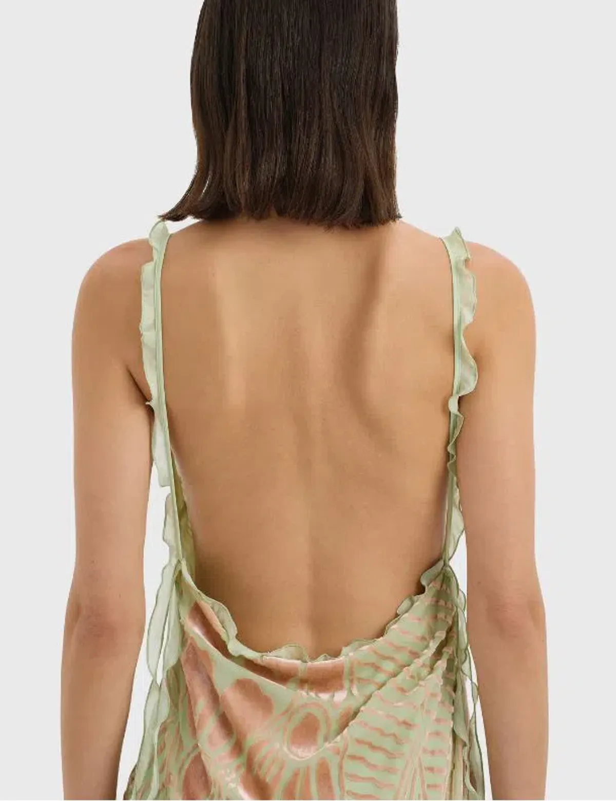 Sir Ventura Mini Dress in Daisy Stripe Size 0/6 - Image 2