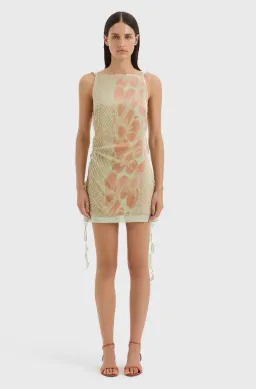 Sir Ventura Mini Dress in Daisy Stripe Size 1/8 for rent on The Volte - image 1