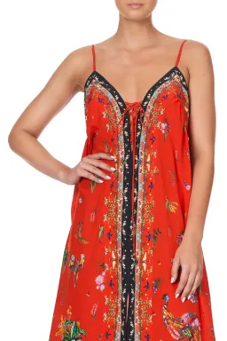 Camilla Lace Up Front Dress Cinema Paradiso size XXL for rent on The Volte - image 4