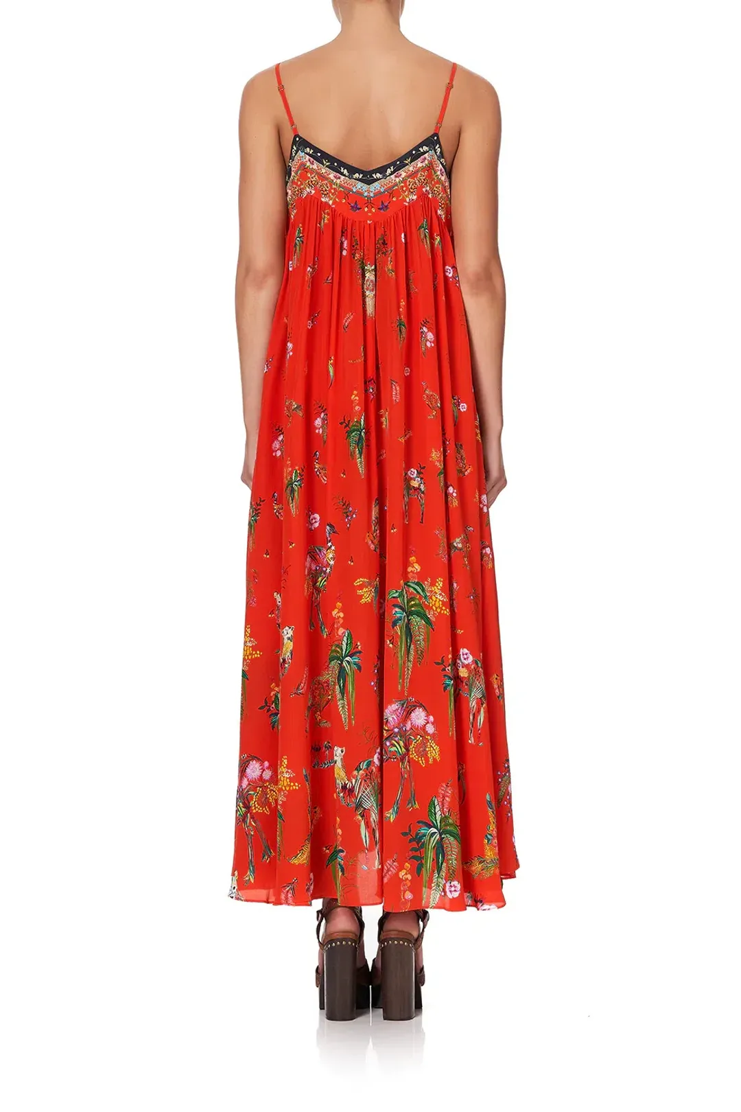 Camilla Lace Up Front Dress Cinema Paradiso size XXL for rent on The Volte - main image