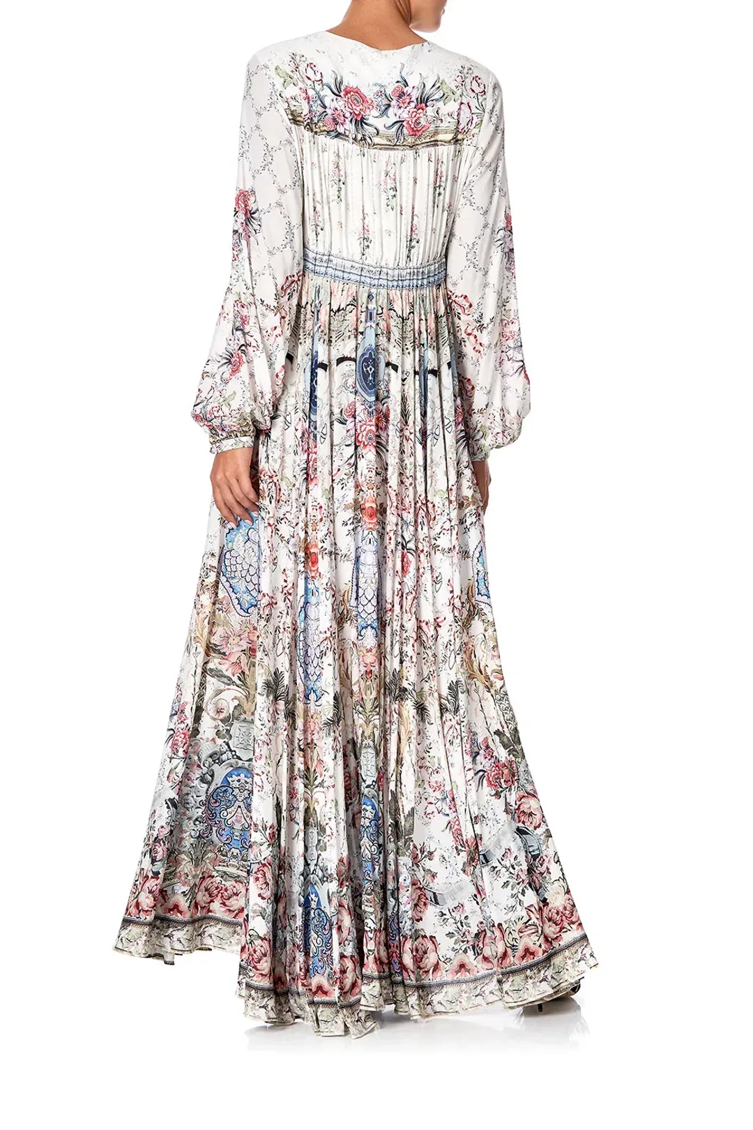 Camilla Peasant Dress With Tie Front Southern Belle size XXL for rent on The Volte - main image