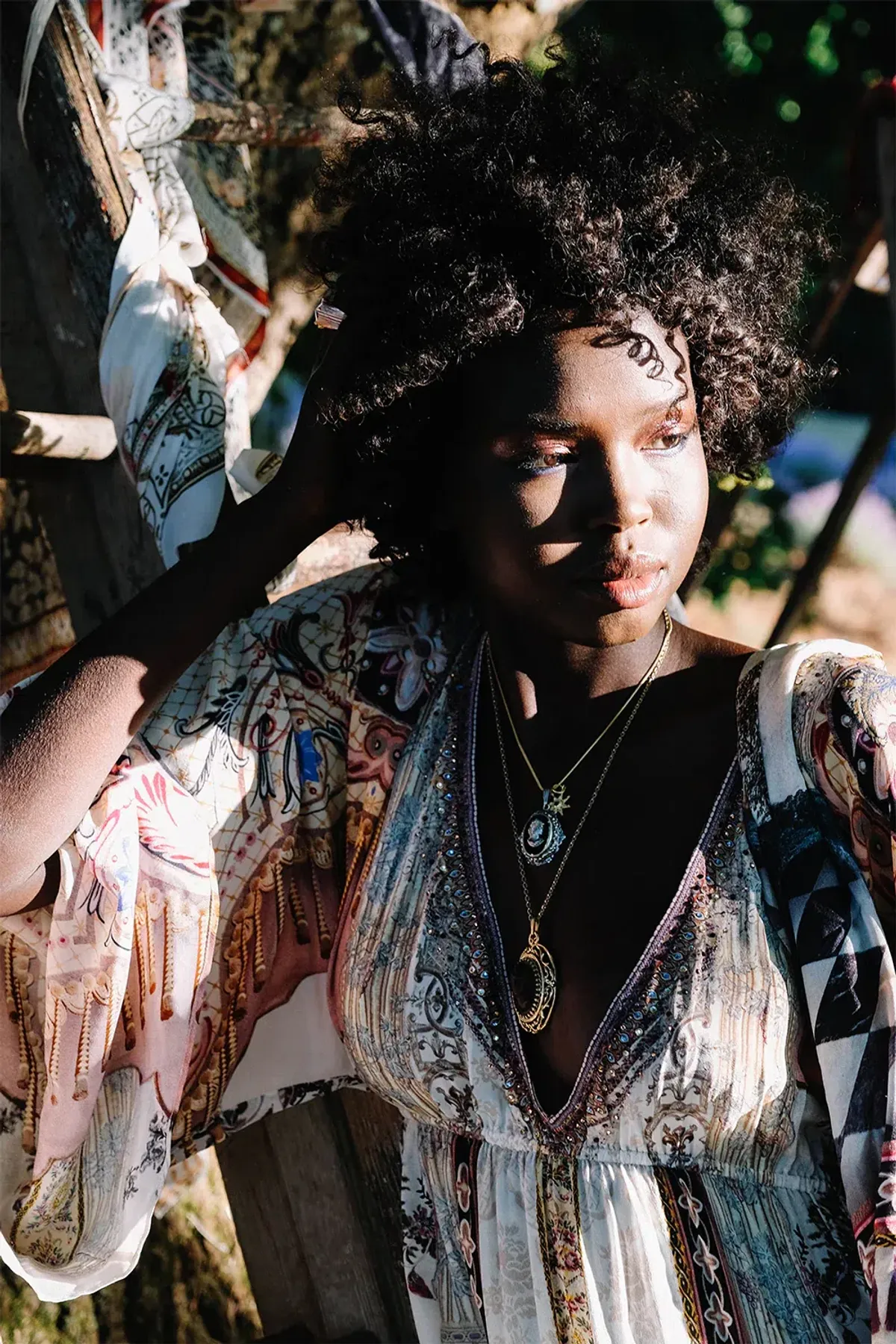 Camilla Gathered Panel Dress Violet City size XXL - Image 11