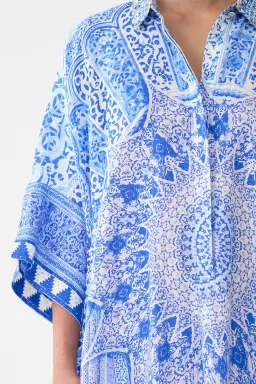 Camilla Batwing Tunic Dress The Bosphorous OS for rent on The Volte - image 6