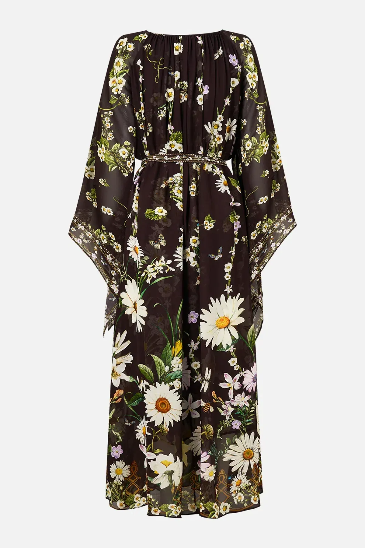 Camilla Long Dress With Handkerchief Sleeve Dish It, Daisy OS - Image 8